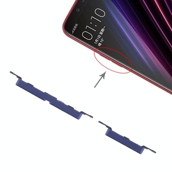 Per tasti laterali OPPO A1 (blu)