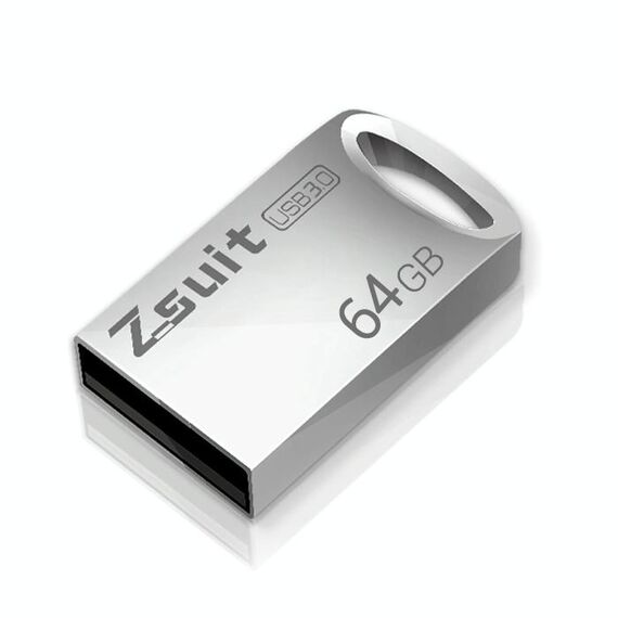 Zsuit 64 GB USB 3.0 Mini disco in metallo a forma di anello USB Flash