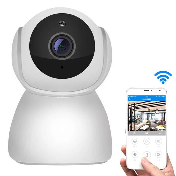V380 1080P Videocamera wireless Visione notturna HD Smart Wifi Telefono cellulare Monitoraggio delle pulizie a distanza