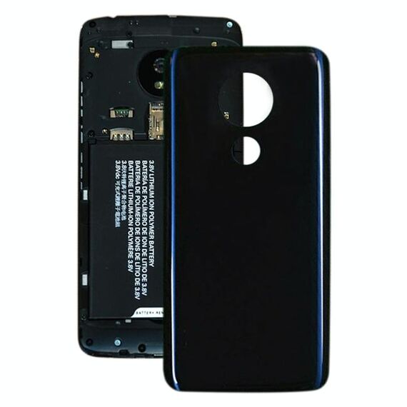 Coperchio posteriore della batteria per Motorola Moto G7 Power (blu)