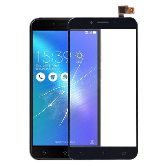 Pannello a sfioramento per Asus ZenFone 3 Max ZC553KL / X00DDA (nero)