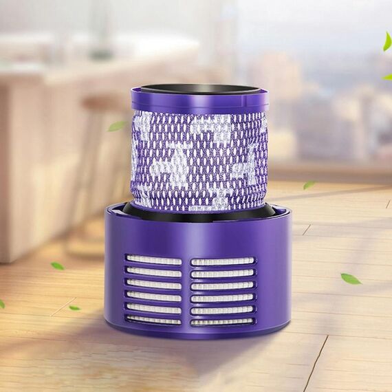 Accessori per parti posteriori del nucleo del filtro per aspirapolvere per Dyson V10, versione USA (viola)