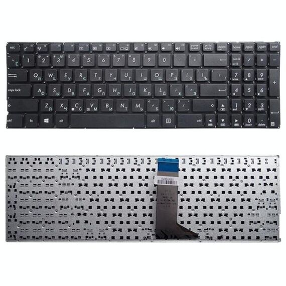 Tastiera RU per Asus X555 X555L X555LA X555LD X555LN X555LP X555LB X555LF X555LI X555U X555Y (nero)