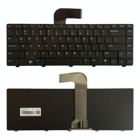 Tastiera USA per DELL Inspiron 14R N4110 M4110 N4050 M4040 N5050 M5050 M5040 N5040 3330 X501LX502L P17S P18 N4120 M4120 L502X (nero)