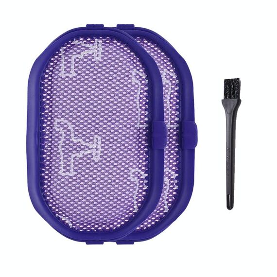 XD938 Filtro 3 in 1 x 2 + Spazzola di pulizia per accessori per aspirapolvere Dyson DC30 / DC31 / DC44 / DC56