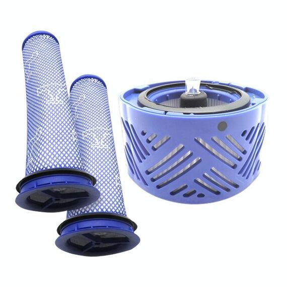 XD956 3 in 1 Nucleo del filtro posteriore + 2 x prefiltri per accessori per aspirapolvere Dyson V6