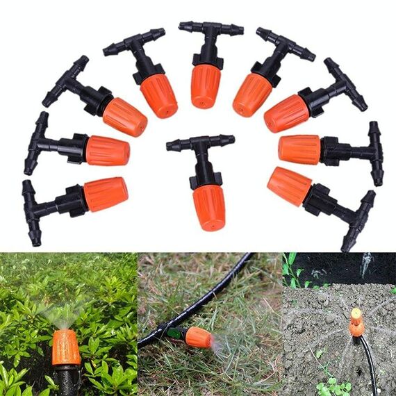 10 ugelli per irrigazione da giardino con atomizzazione regolabile da giardino