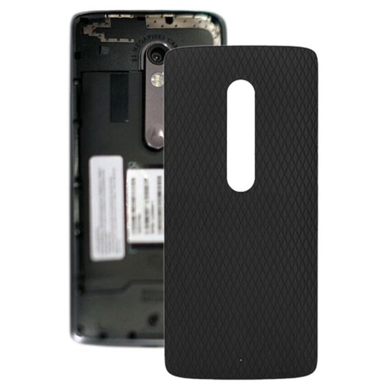 Coperchio posteriore della batteria per Motorola Moto X Play XT1561 XT1562 (nero)