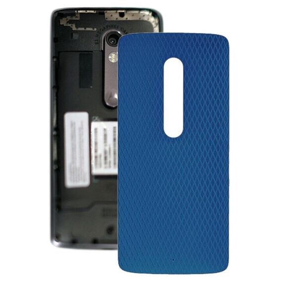 Coperchio posteriore della batteria per Motorola Moto X Play XT1561 XT1562 (blu)