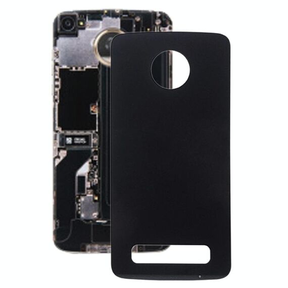 Coperchio posteriore della batteria per Motorola Moto Z Play XT1635 (nero)