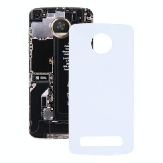 Coperchio posteriore della batteria per Motorola Moto Z (bianco)