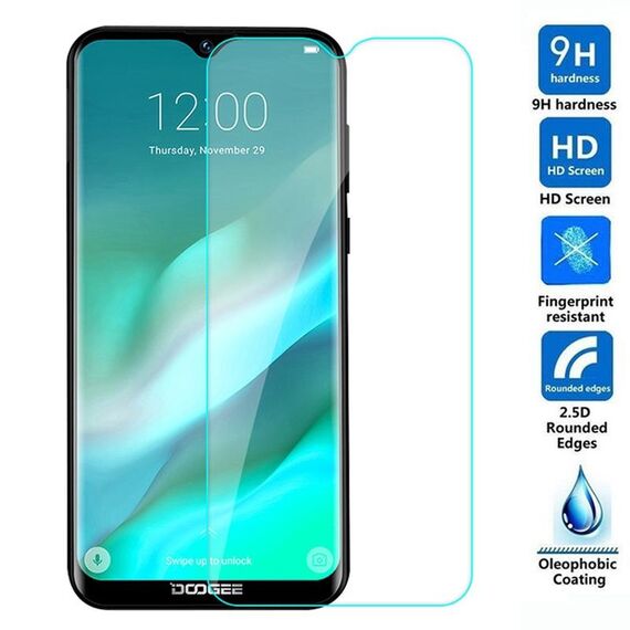 Pellicola in vetro temperato per Doogee Y8