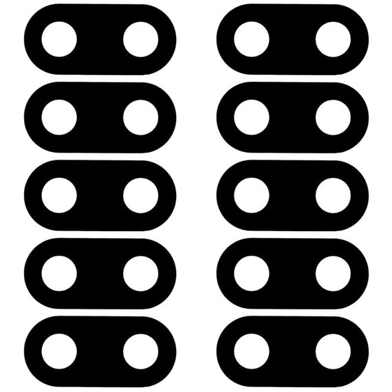 Per Vivo Y97 Obiettivo per fotocamera posteriore da 10 pezzi