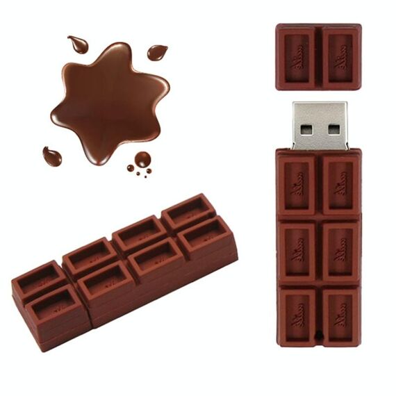 MicroDrive 8 GB USB 2.0 Creative Chocolate U Disk