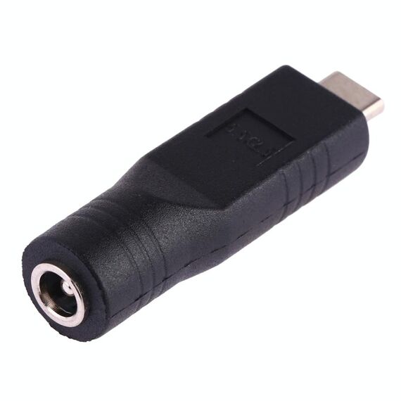Connettore adattatore da 5,5 x 2,5 mm femmina a USB-C / tipo C maschio