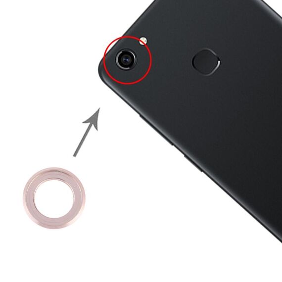 Per Vivo Y73 Copriobiettivo fotocamera 10 pezzi (oro)