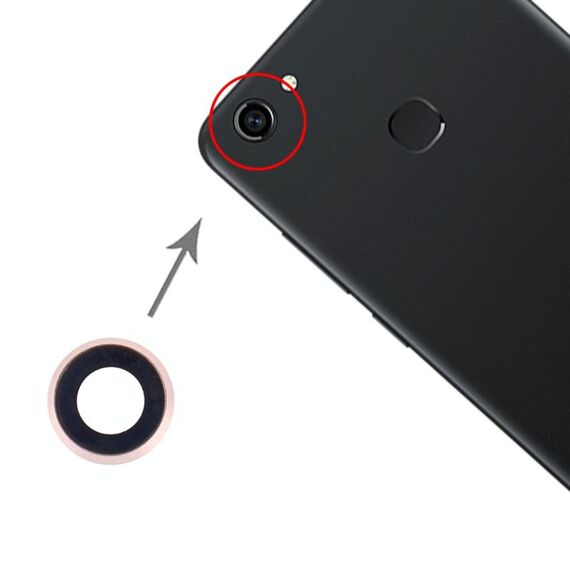 Per Vivo Y71 Copriobiettivo fotocamera 10 pezzi (oro)