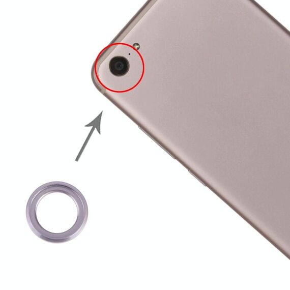 Per copriobiettivo fotocamera Vivo X9 (argento)