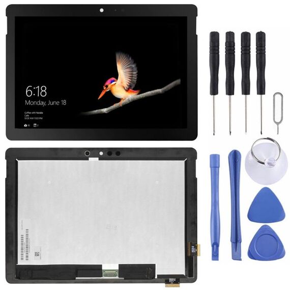 Schermo LCD originale per Microsoft Surface go 1824 con digitalizzatore assemblaggio completo (nero)