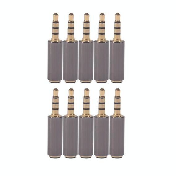 10 PCS CTIA e OMTP Auricolare Microfono Connettore di conversione del sistema universale