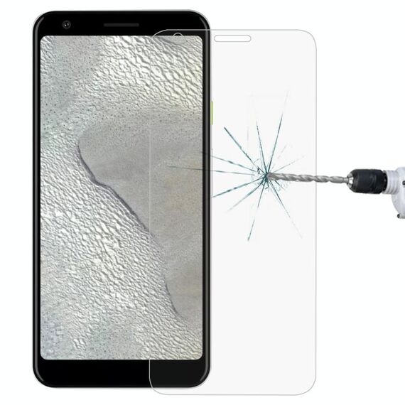 Pellicola in vetro temperato 9H 2.5D da 0,26 mm per Google Pixel 3 Lite