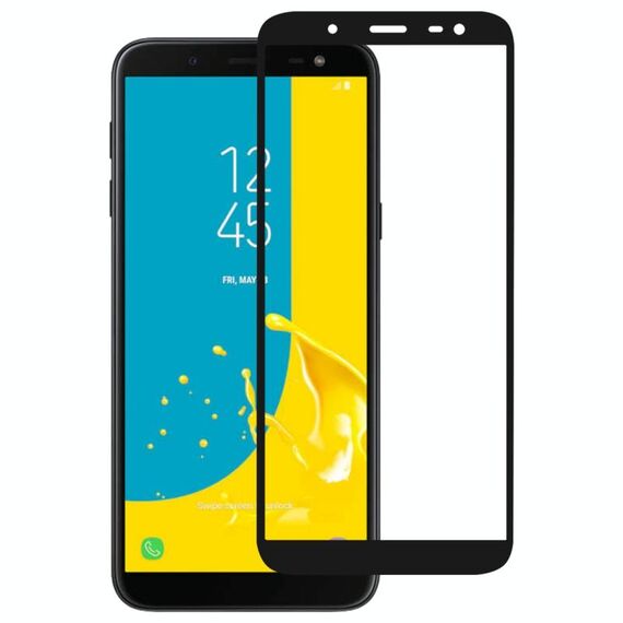 Pellicola proteggi schermo Full Glue Full Cover in vetro temperato per Galaxy J6 (2018)