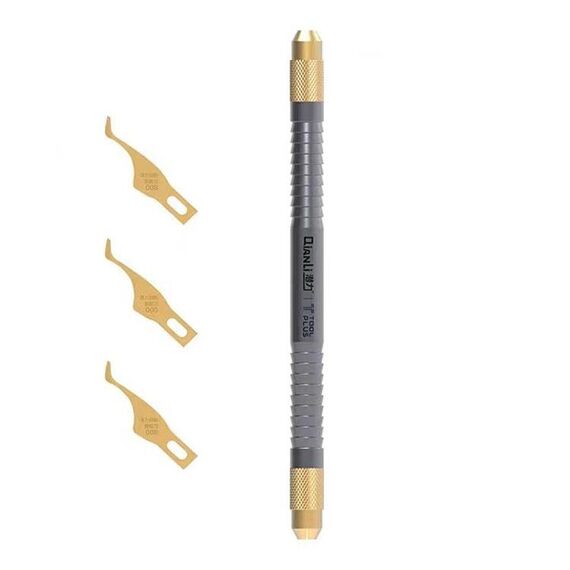 QIANLI 008 Multifunctioal CPU IC Coltello per la rimozione della colla Lama sottile Scheda madre BGA Chip Colla per la pulizia della colla Coltello