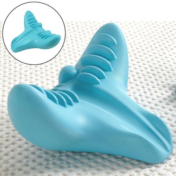 Cuscino per massaggio per digitopressione C-Rest Collo Cervicale Spalla Rilassante muscolare Cuscino in memory foam ad alta densità Strumenti