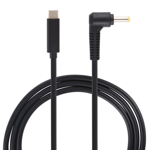 Cavo di ricarica per laptop da USB-C / Type-C a 4,0 x 1,7 mm, lunghezza cavo: circa 1,5 m