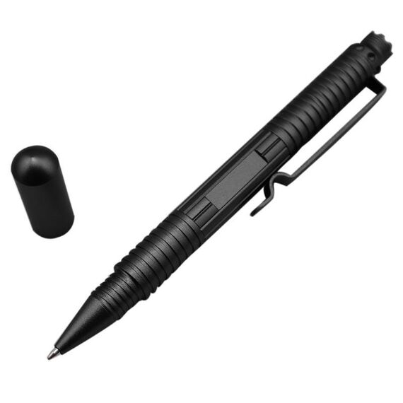 Penna strumento per autodifesa personale multifunzione portatile nero TBD069513301A 6922971910328