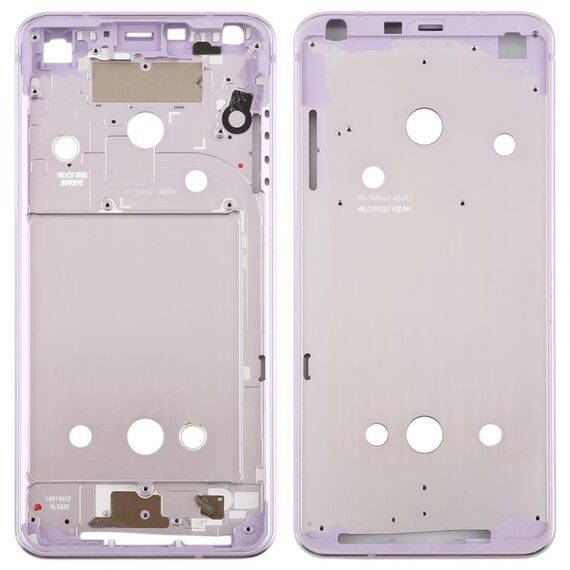 Piastra cornice cornice LCD alloggiamento anteriore per LG G6 / H870 / H970DS / H872 / LS993 / VS998 / US997 (viola)