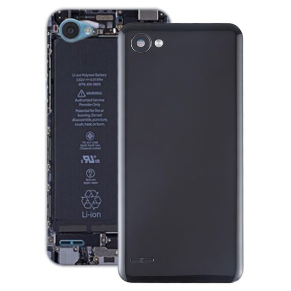 Coperchio posteriore della batteria per LG Q6 / LG-M700 / M700 / M700A / US700 / M700H / M703 / M700Y (nero)