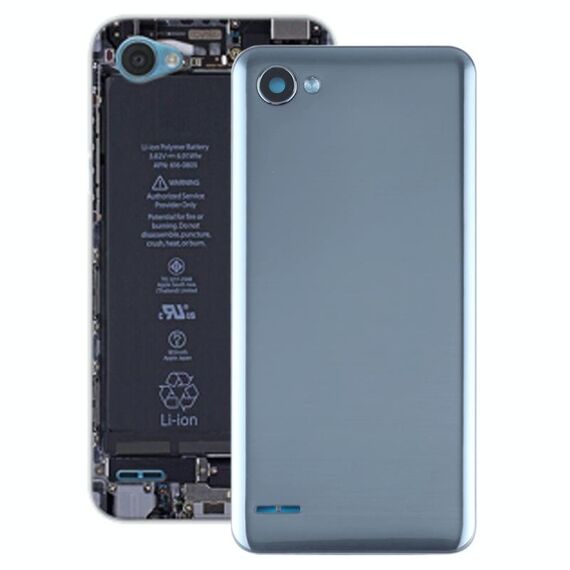 Coperchio posteriore della batteria per LG Q6 / LG-M700 / M700 / M700A / US700 / M700H / M703 / M700Y (grigio)