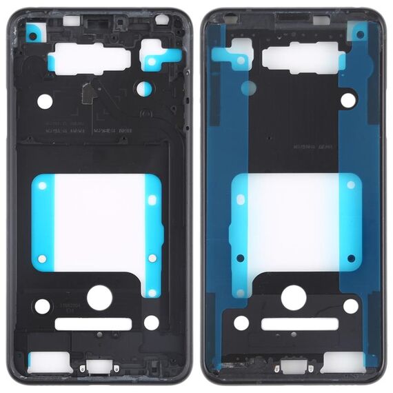 Piastra cornice cornice LCD alloggiamento anteriore per LG V30 / VS996 / LS998U / H933 / LS998U / H930 (nero)