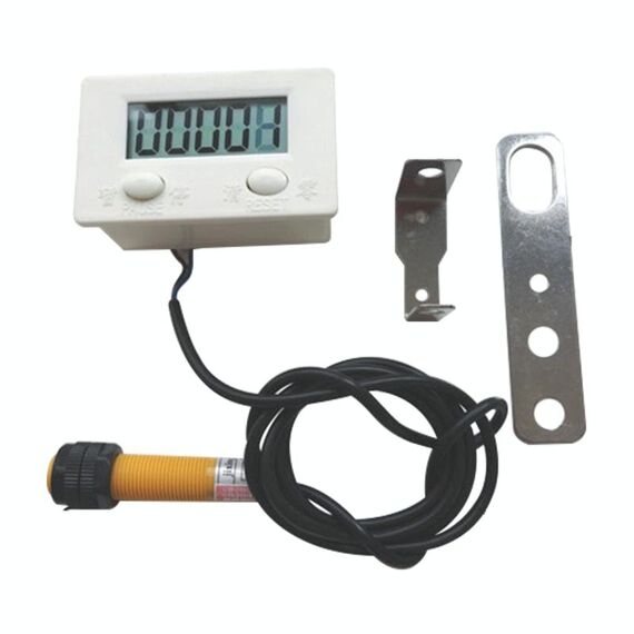 Contatore elettronico rotativo alternativo a induzione magnetica con display digitale LCD