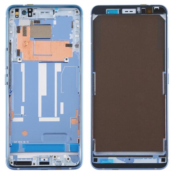 Piastra cornice centrale per HTC U11 + (blu)