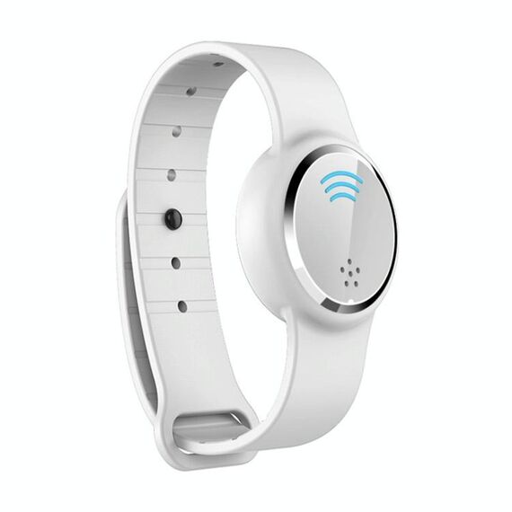 Repellente per zanzare elettronico repellente per zanzare ad ultrasuoni Orologio portatile per esterni repellente per zanzare (bianco)