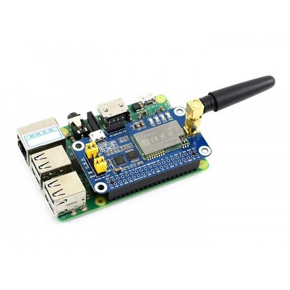 Waveshare LoRa HAT Banda di frequenza 433MHz per Raspberry Pi, applicabile per Europa / Asia / Africa