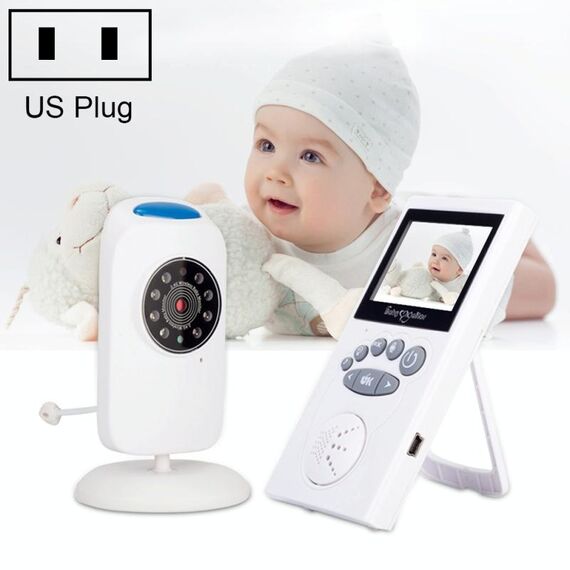 WLSES GB101 Baby Monitor per telecamera di sorveglianza wireless da 2,4 pollici, spina americana