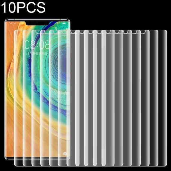 10 PC per Huawei Mate 30 Pro / Mate 30e Pro 5G / Mate 30 RS Porsche Design Ultra Slim 9h 2.5D Pellicola protettiva per schermo in vetro temperato