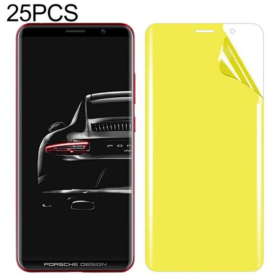25 PCS per Huawei Mate RS Porsche Design Soft TPU Protezione per schermo frontale a copertura totale