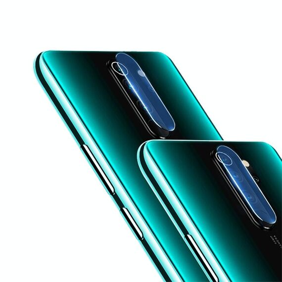 Per Xiaomi Redmi Note 8 Pro 2 pezzi mocolo 0.15mm 9H 2.5D Round Edge Fotocamera posteriore Lente in vetro temperato