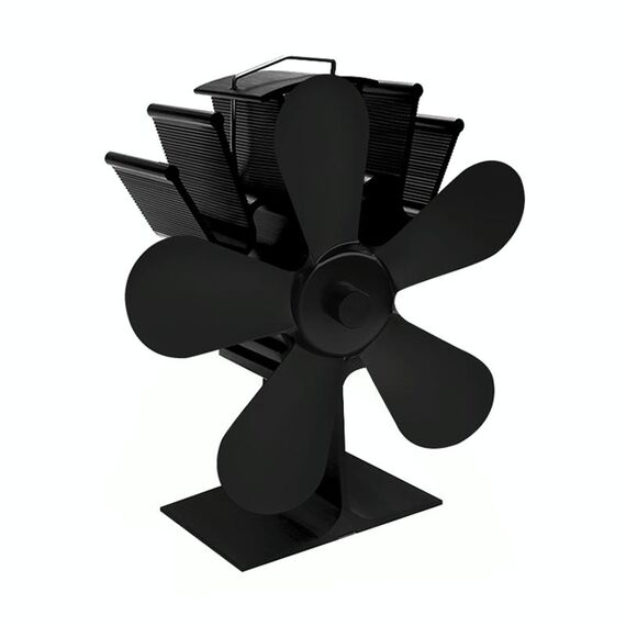 YL602 5Blade alta temperatura di metalli a caldo Powered Camino Stufa Fan