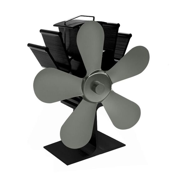 YL602 5Blade alta temperatura di metalli a caldo Powered Camino Stufa Fan