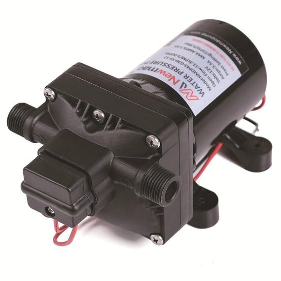Newmao Pompa a membrana alternativa Pompa acqua piccola CC, spina europea (CC 12V)