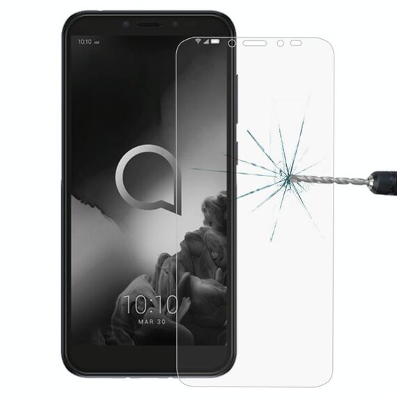 Per Alcatel 1S (2019) 2.5D pellicola in vetro temperato non a schermo intero