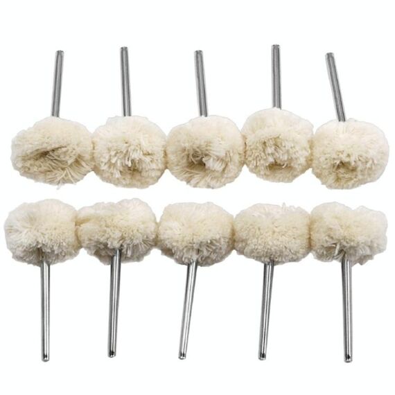 10 PCS / Set lana lucidatura capo di lana lucidatura Ruote Grinder Accessori