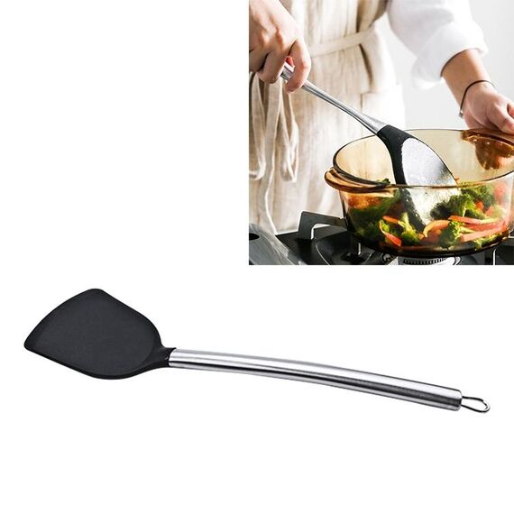 kn605 in acciaio inox manico in silicone Fetta Resistenza alle alte temperature di cottura Slice