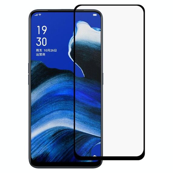 Per OPPO Reno2 / Z Full Glue Full Cover Pellicola proteggi schermo in vetro temperato