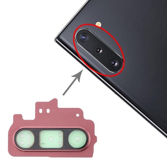 Per Galaxy Note 10 Copriobiettivo fotocamera 10 pezzi (rosa)
